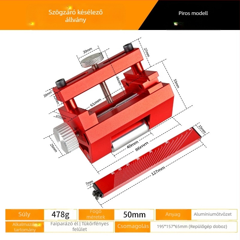 Késélező állvány — többfunkciós, rögzített szögű élezés, gyors élező fémek polírozásához