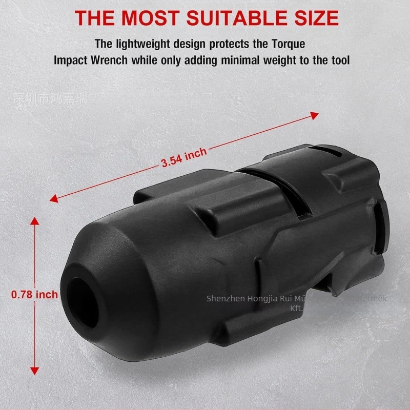 M18 Védőcsizma és Hüvely ütőkulcshoz, Magas Nyomatékú, Műanyag