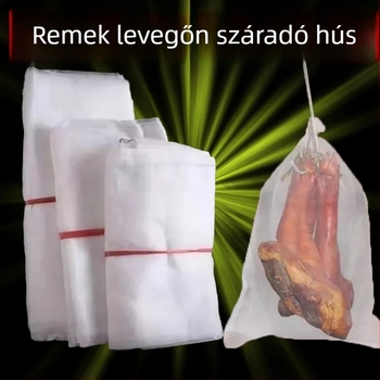 Nylon hálózsák hús szárítására rovar- és legyek elleni védelemmel, légáteresztő (Márka: other; Eredet: Kína; Anyag: Other)