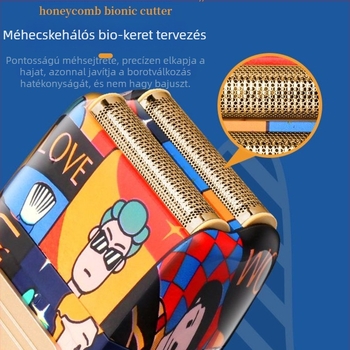 Elektromos hajvágó készülék, 5017H, rozsdamentes acél vágófej, általános használatra