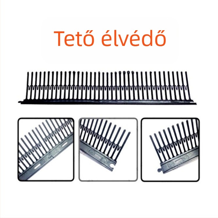 PP műanyag madár- és denevérriasztó tüskék az ereszhez – elriasztja a madarakat és denevéreket, modell MZK198, márka US-China Kai, magáncímke elérhető