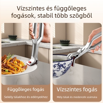 Konyhai klipek készlet tálakhoz és tányérokhoz – gőzölő klippek, rozsdamentes acélból (Márka: Other; Anyag: Rozsdamentes acél; Alkalmazás: Egyéb)