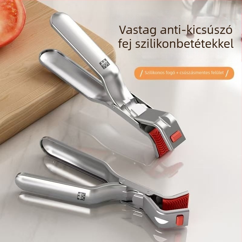 Konyhai klipek készlet tálakhoz és tányérokhoz – gőzölő klippek, rozsdamentes acélból (Márka: Other; Anyag: Rozsdamentes acél; Alkalmazás: Egyéb)