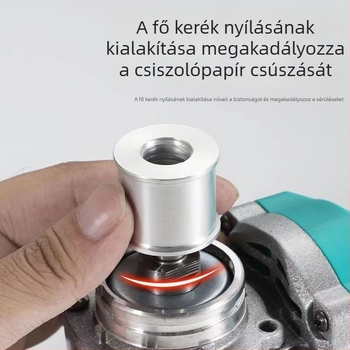 Markta szalagcsiszoló adapter szögcsiszolóhoz, típusú 100/125 – faipari felhasználás
