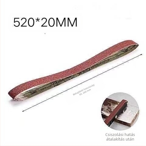 Markta szalagcsiszoló adapter szögcsiszolóhoz, típusú 100/125 – faipari felhasználás