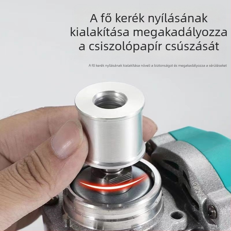 Markta szalagcsiszoló adapter szögcsiszolóhoz, típusú 100/125 – faipari felhasználás