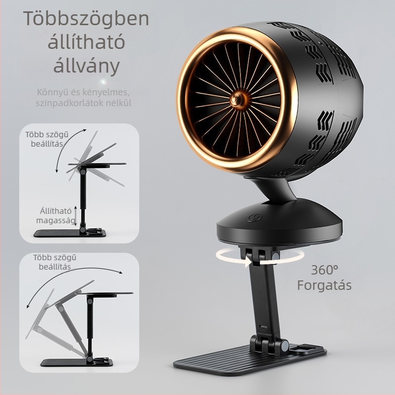 Hordozható mini konyhai páraelszívó otthonra és barbecue-hoz, modell BK-XY380, USB-tápellátás, 5V, 3W, időzítő nélkül
