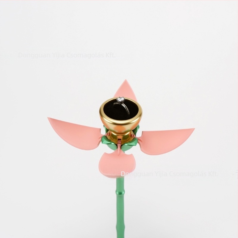 Gyűrűkhöz készült ékszerdoboz műanyagból – doboz típusú csomagolás, ékszer-csomagolás, Yijia Packaging