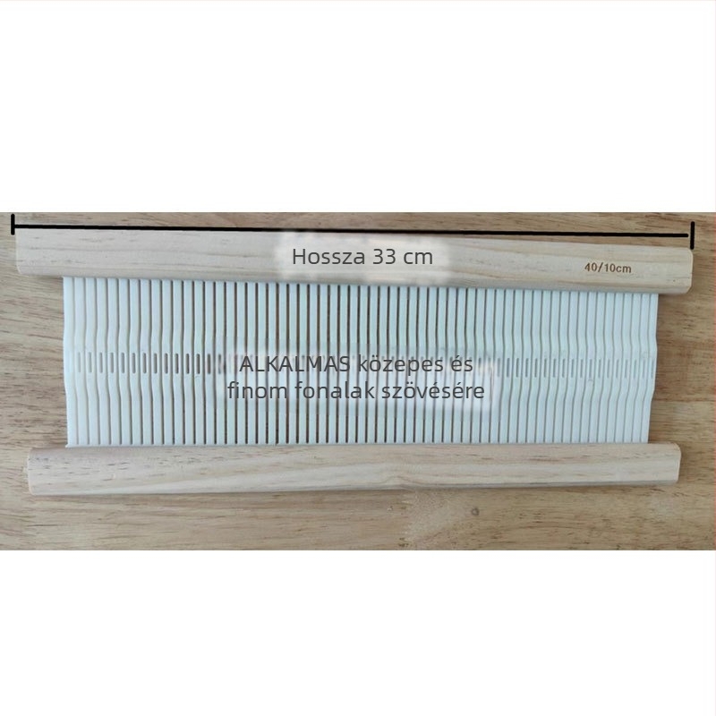 Fából készült DIY szövőszék – többfunkciós, kézzel készített oktatási játék 7–14 éveseknek