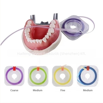 Interdentalis polírozó sáv, gyanta alapú, felnőtt használatra, OEM, nettó tömeg 0,05 kg