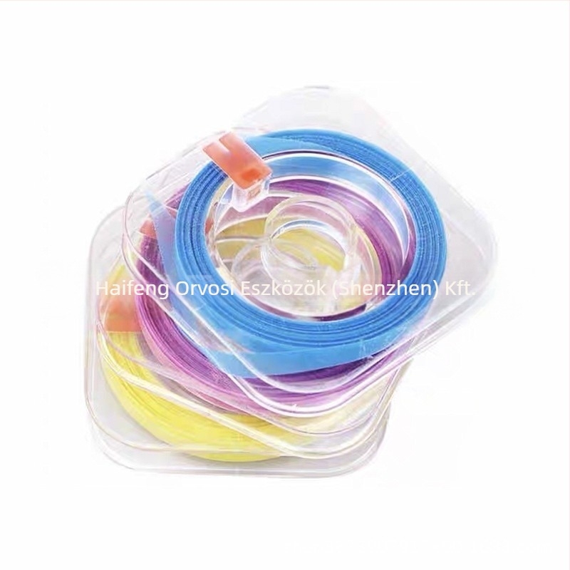 Interdentalis polírozó sáv, gyanta alapú, felnőtt használatra, OEM, nettó tömeg 0,05 kg