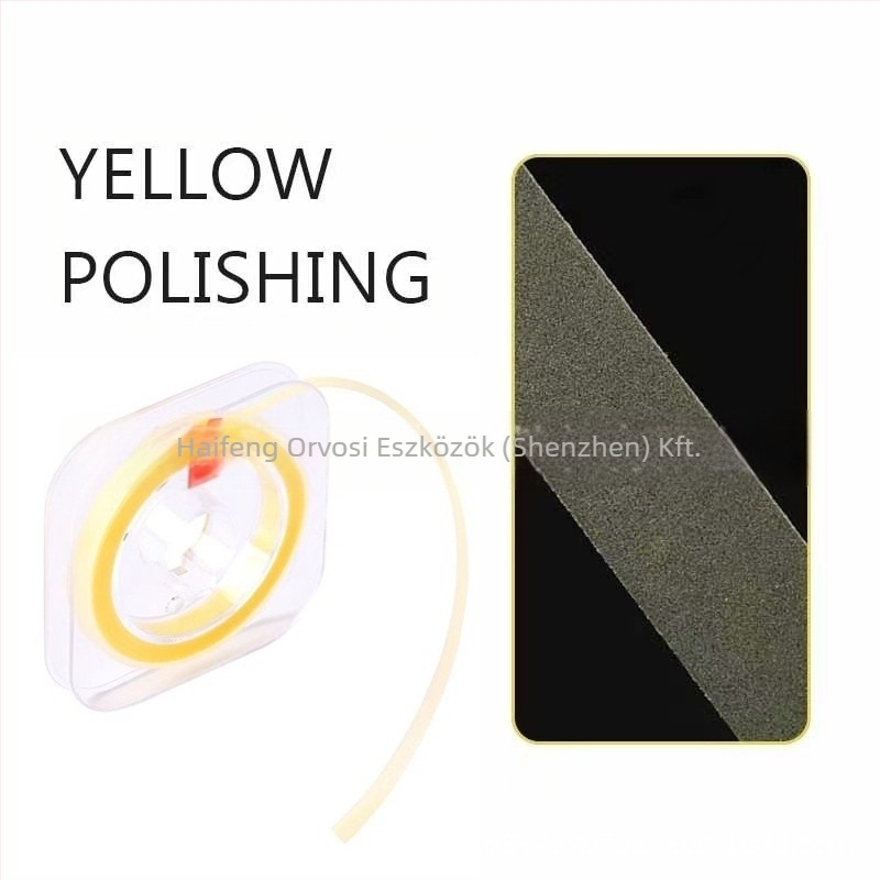 Interdentalis polírozó sáv, gyanta alapú, felnőtt használatra, OEM, nettó tömeg 0,05 kg