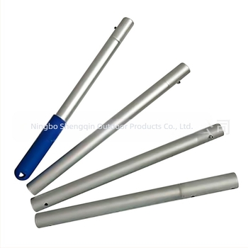 Shengqin alumíniumötvözetből készült, 4-szakaszos kivehető horgászbot, többfunkciós megerősített