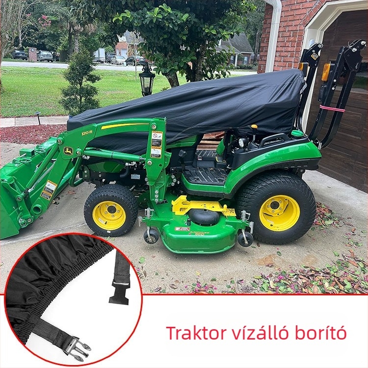 Poliészter traktor és fűnyíró porvédő, testreszabható, modern és minimalist stílusú védőhuzat mezőgazdasági járművekhez
