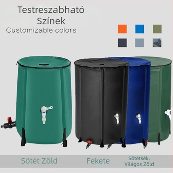Green Mountain PVC hajlékony esővízvödör esővízgyűjtésre, anyag: PVC háló, bevezetés éve: 2019, tömeg: 3,5 kg