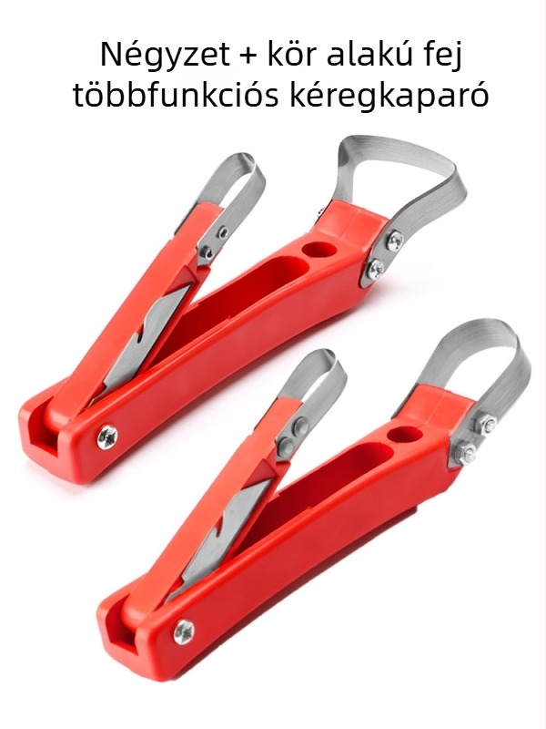 Kampóval ellátott többfunkciós gyümölcsfa kéregkaparó kés