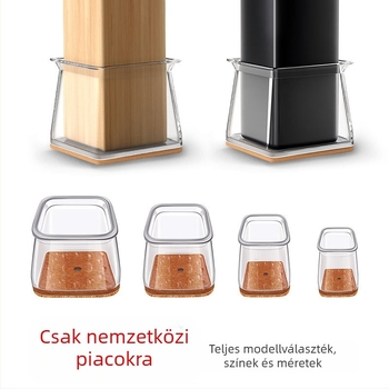 Négyzet alakú lábvédők asztalhoz és székhöz – TPE anyag, Anti-slip, kopásálló, Modern egyszerű stílus