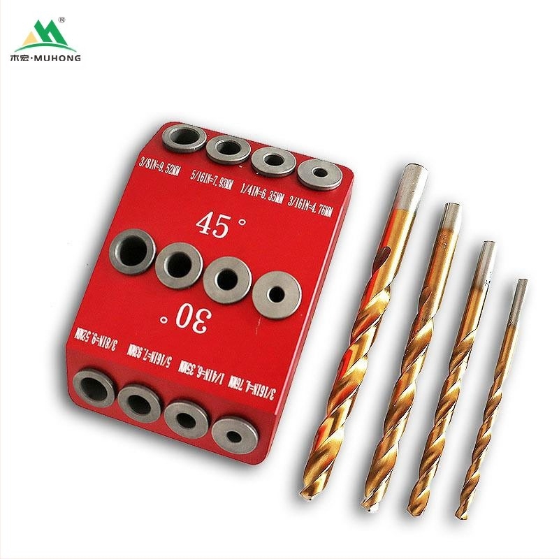 Fúráspozicionáló eszköz famegmunkáláshoz — 30°, 45°, 90°, többirányú ferde és függőleges pozicionálás