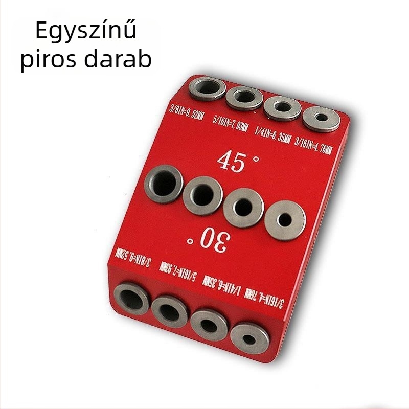 Fúráspozicionáló eszköz famegmunkáláshoz — 30°, 45°, 90°, többirányú ferde és függőleges pozicionálás