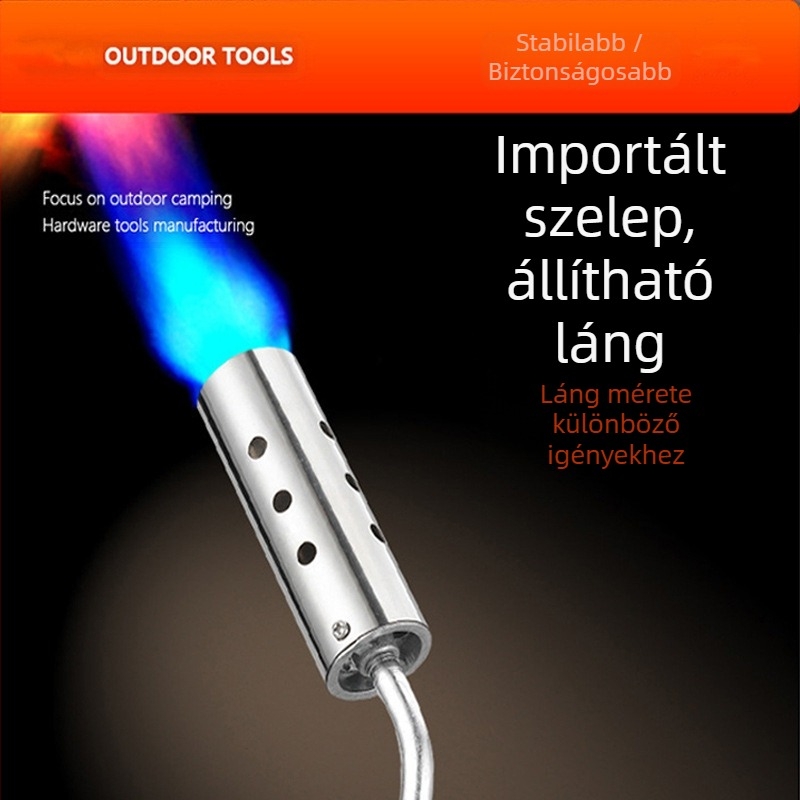 Cross the road Lángfegyver 220 – kültéri gyújtás, húsfeldolgozás, sushi étterem lángoló pisztoly, dobozban 120 darab