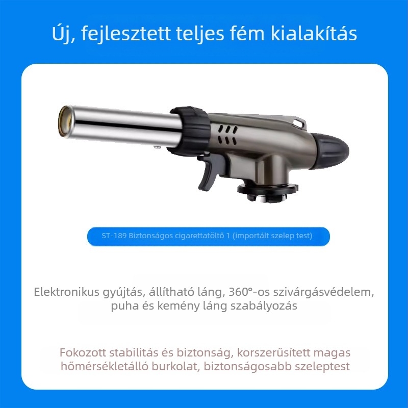 Cross the road Lángfegyver 220 – kültéri gyújtás, húsfeldolgozás, sushi étterem lángoló pisztoly, dobozban 120 darab