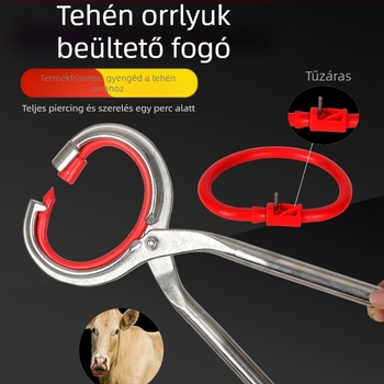 Bikák orrgyűrűjének telepítő fogó — Maomei Állattenyésztés, állattenyésztés és akvakultúra