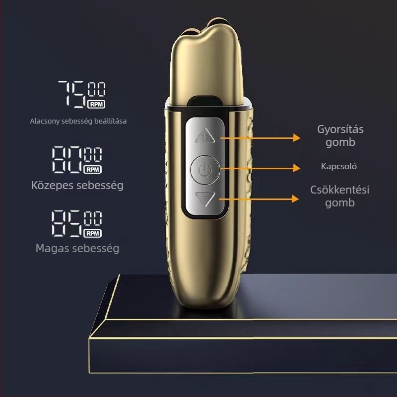 Beépített lítium akkumulátoros elektromos borotva, vízálló, rozsdamentes acél vágófej, teljes test mosásával történő tisztítás