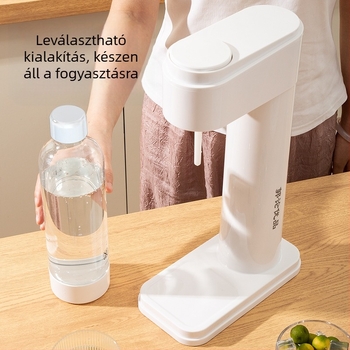 Otthoni pezsgővíz készítő gép - DIY szódás ital készítő, otthoni szénsavas italok előállítása; Márka: Guo Lun Excellent Products