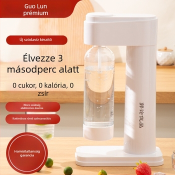 Otthoni pezsgővíz készítő gép - DIY szódás ital készítő, otthoni szénsavas italok előállítása; Márka: Guo Lun Excellent Products