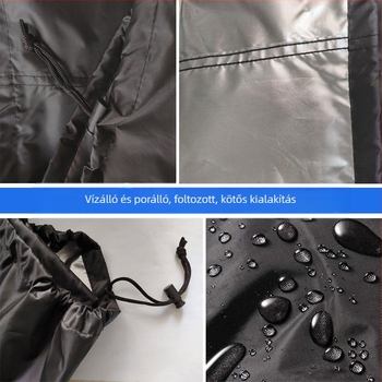 Poliészter grillfedő kör alakú barbecue-hoz és sütőhöz, testreszabható, modern minimalista stílus