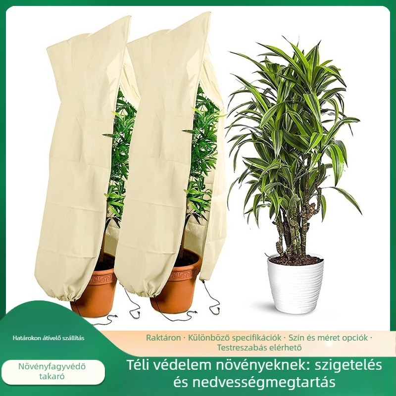 Kerti védőhuzat (Típus: Kerti védőhuzat; Anyag: nem szőtt anyag; Cél: téli növények védelme; Márka: Rui geng)