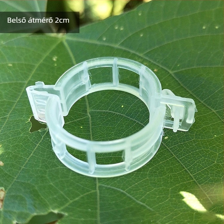 Növényekhez rögzítő klipsz – műanyag klipsz szőlő- és kapaszkodó növényekhez, kert és üvegház