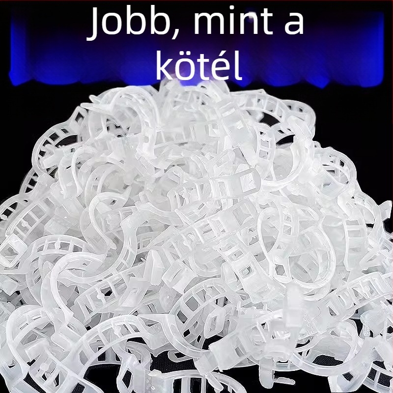 Növényekhez rögzítő klipsz – műanyag klipsz szőlő- és kapaszkodó növényekhez, kert és üvegház