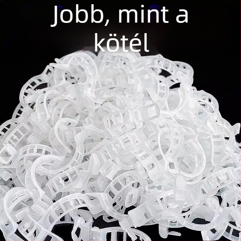 Növényekhez rögzítő klipsz – műanyag klipsz szőlő- és kapaszkodó növényekhez, kert és üvegház