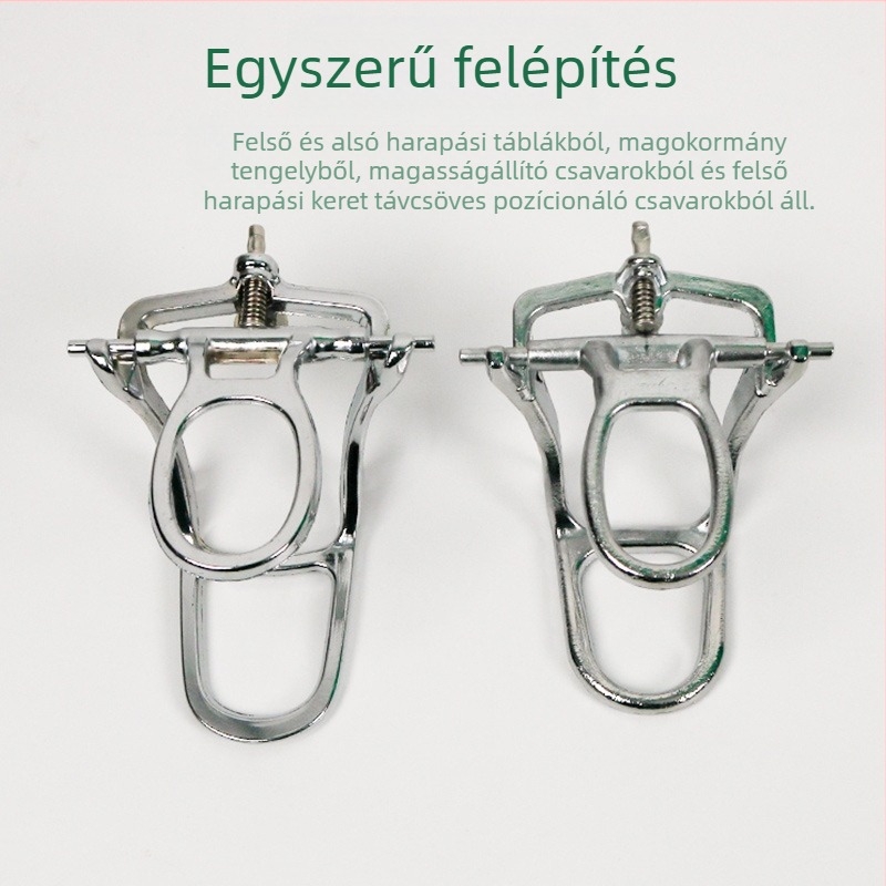 Fogászati artikulátor cinkötvözetből protézisekhez, felnőtt használatra, Golden Light márka