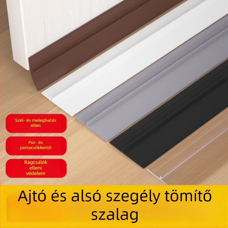 Ajtó aljának tömítő szalagja — szélálló, zajcsökkentő, rovar- és csótánybiztos; Kaixin márka; Típus: Default items; Kompatibilis modellek: Default items; Feldolgozás: Nincs