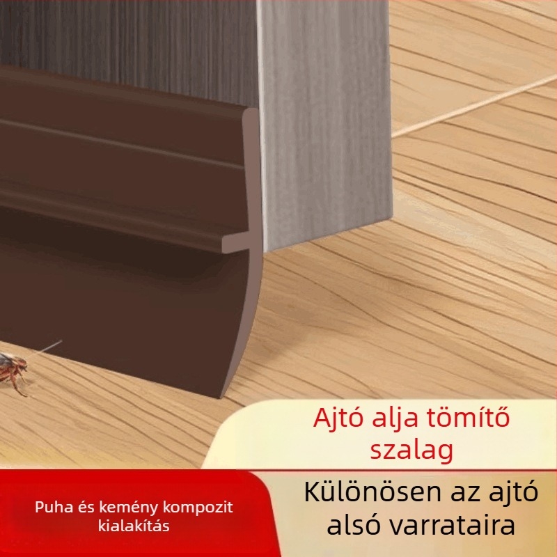 Ajtó aljának tömítő szalagja — szélálló, zajcsökkentő, rovar- és csótánybiztos; Kaixin márka; Típus: Default items; Kompatibilis modellek: Default items; Feldolgozás: Nincs