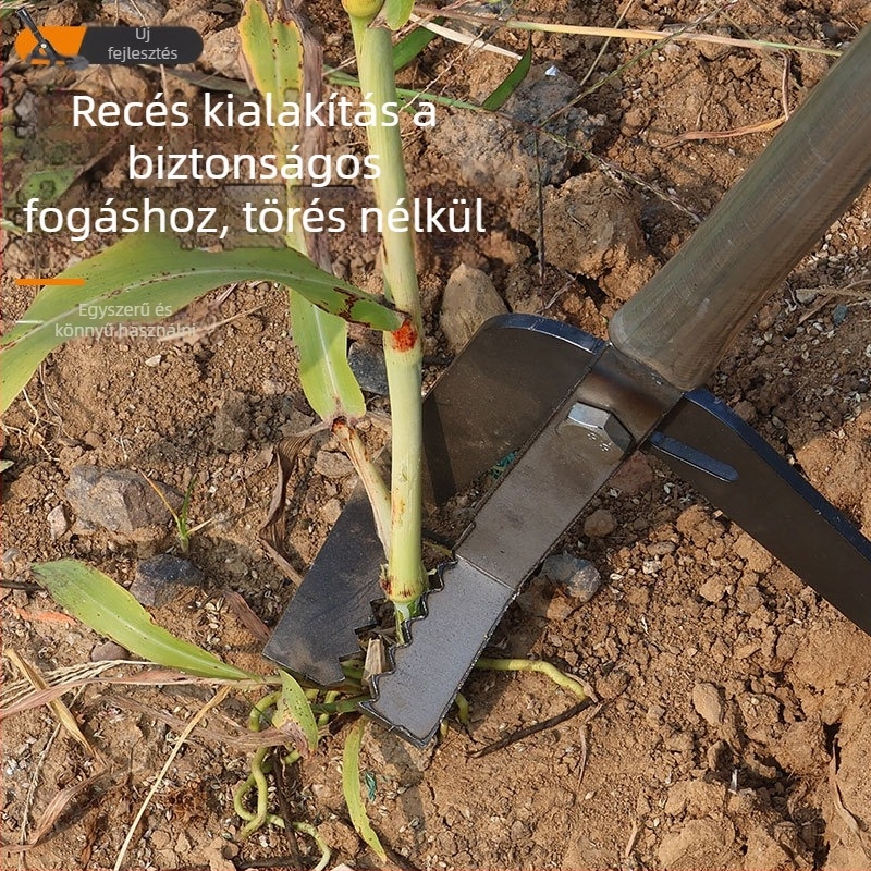 Mezőgazdasági szárkitépő eszköz: hatékony a maniokából (cassava), padlizsánból, gyapotból, dohányból, kukorica gyökereiből és csípős paprikák szárainak eltávolítására