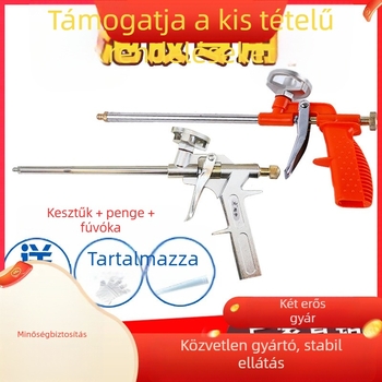Teljesen fém poliuretán hab tömítőpisztoly; habpisztoly ragasztóhoz; eszköz