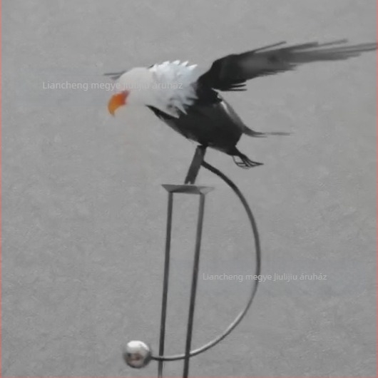 Madárkert patio dekoráció, fém, sztancolási eljárás, állat-stílus, fél manuális gyártás, logó nyomtatás