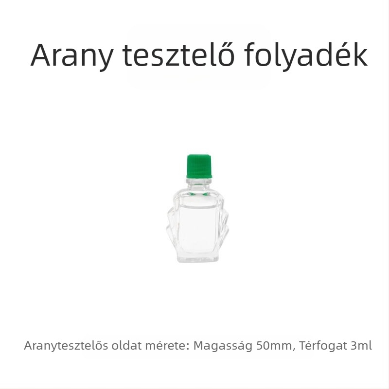 Aranytesztelő készlet hitelesség-oldattal gyűjtők és zálogházak számára