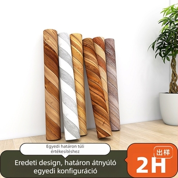 Öntapadós padlómatrica fa textúrával - márka Qian chen; osztály: magas minőség; vastagság: 0,2 mm; szerkezet: kompozit; alkalmazási területek: fürdőszoba, nappali, hálószoba, folyosó és egyéb helyiségek