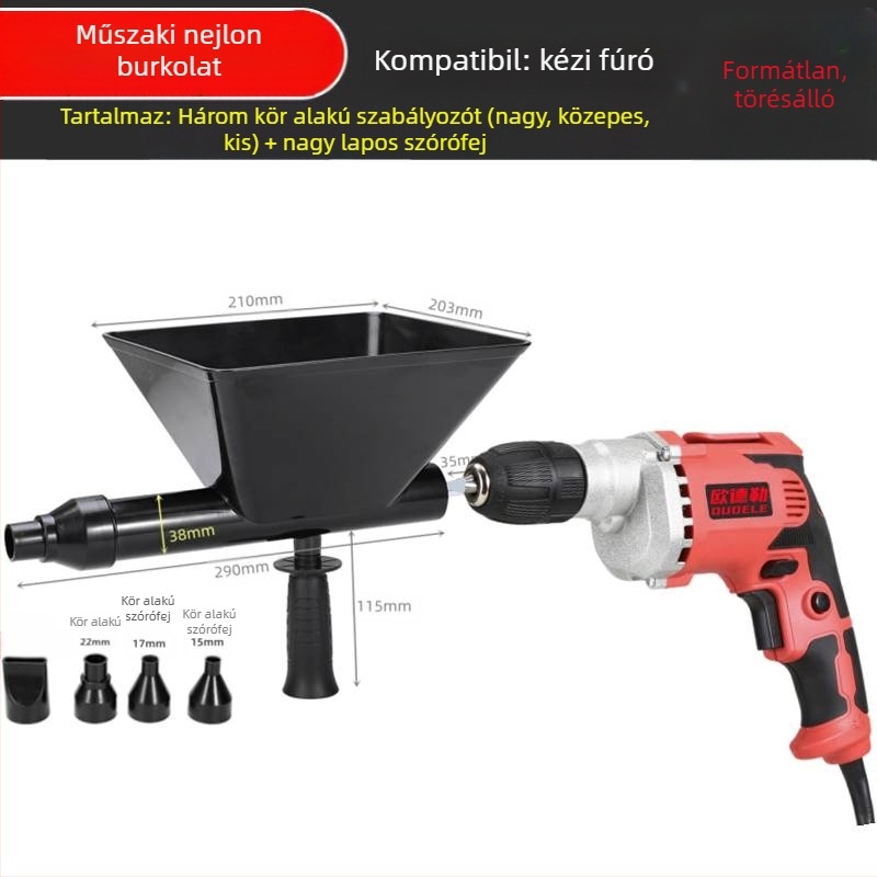 Elektromos cementtömítő pisztoly ajtókhoz és ablakokhoz – teljesen automata habaroló készülék