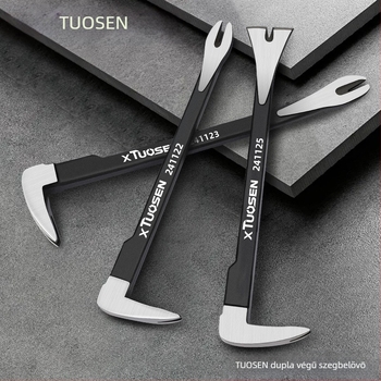 xTuosen Kétoldalú végű hajtóvas – horn nail remover, szénacél, asztalosmunkák, otthoni használat