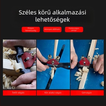 Faipari planírozó MACWORK, szénacél, imperial szabvány, tömeg 0,24