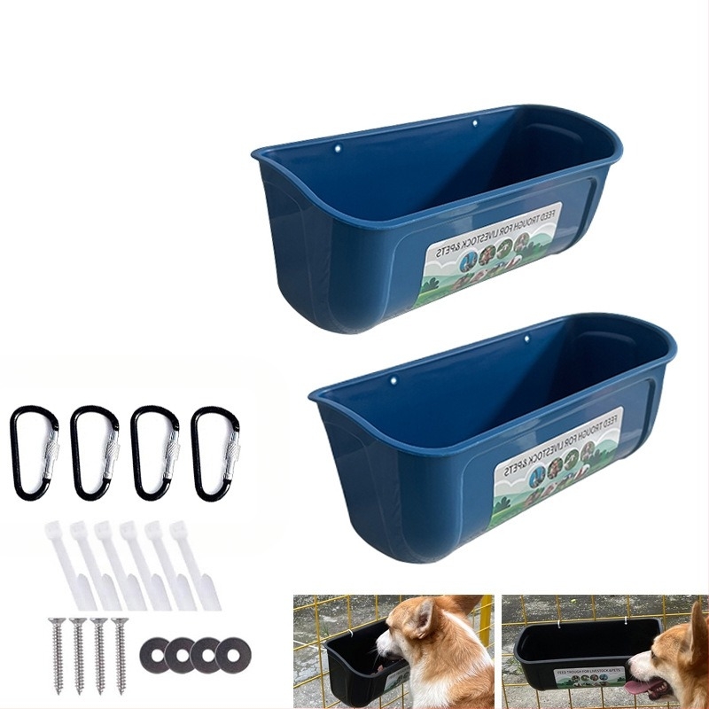 Új függő etetőmedence kecskék és baromfi számára (csirkék, kacsák, ludak) – etető és tartály állattenyésztéshez és akvakultúrához