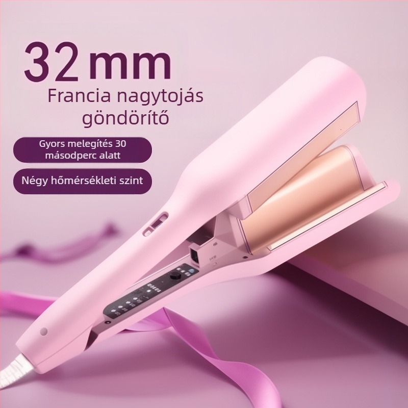 Automata tojás alakú göndörítő – három az egyben, keramikus fej, termosztatikus szabályozás, nedves és száraz hajhoz, 25–39W