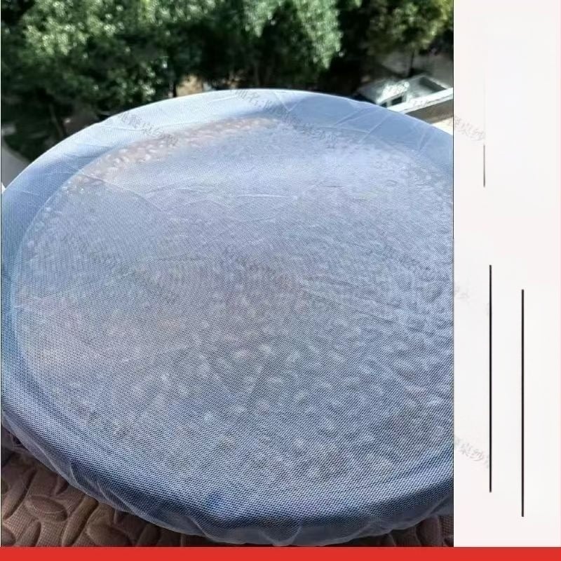 Szúnyoghálós fedél brines vödörhöz – PVC, lélegző, mosható, modern minimalista dizájn