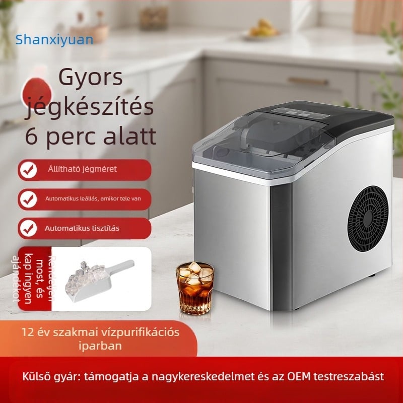 Háztartási jégkészítő HZB-16M, 220V, 110W, 50Hz, kapacitás 1.3 L