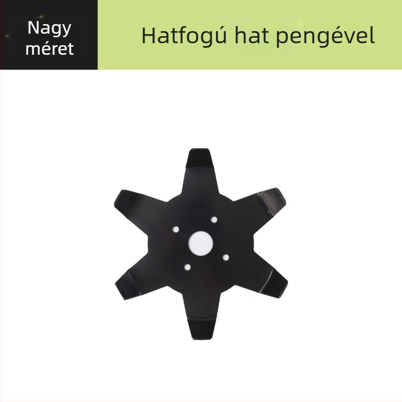 Dry Duoduo fűkaszafej – kettő- és hatszögű fogazat, kettős használatú, fűnyíróhoz és gyomirtóhoz